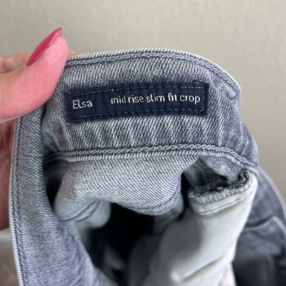 Citizens Of Humanity Elsa Element Mid Rise Slim Fit Crop Jeans‎ SZ 30 - Picture 6 of 7